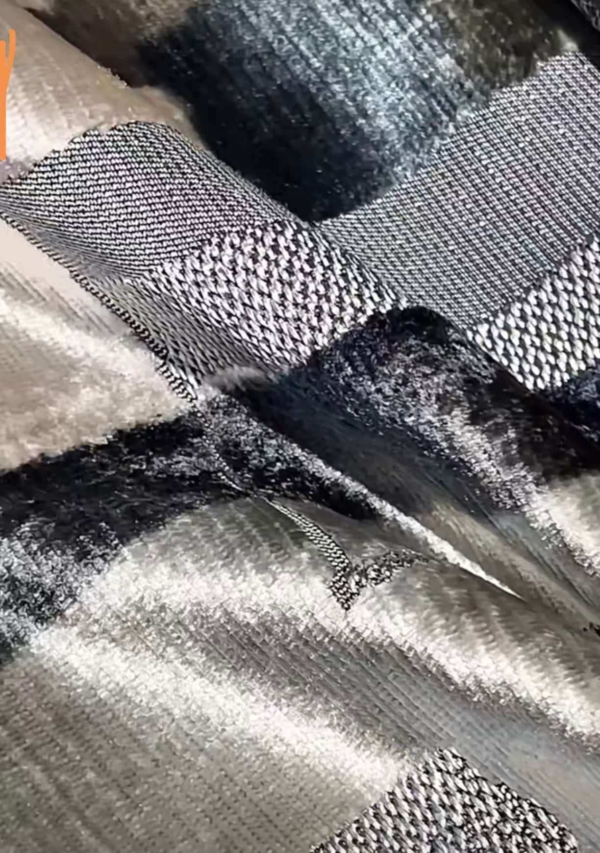 JBL Eko-Dostluq Ağır Toxunmuş Jakarlı Məxmər Parça Divan üçün Müasir Stil Kətan Naxışı